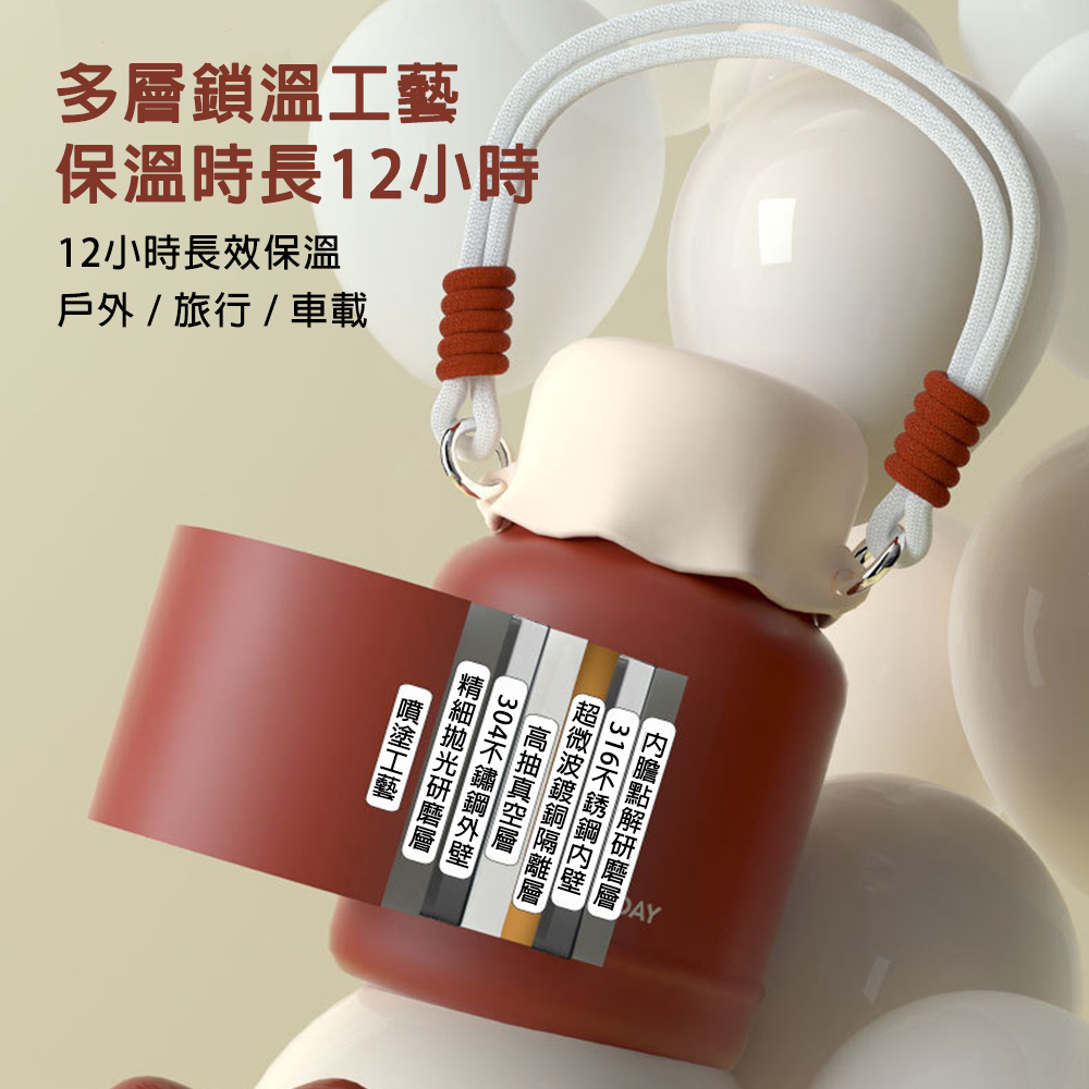 悅生活--Best buy 美型荷葉316不鏽鋼燜燒罐(680ml) 