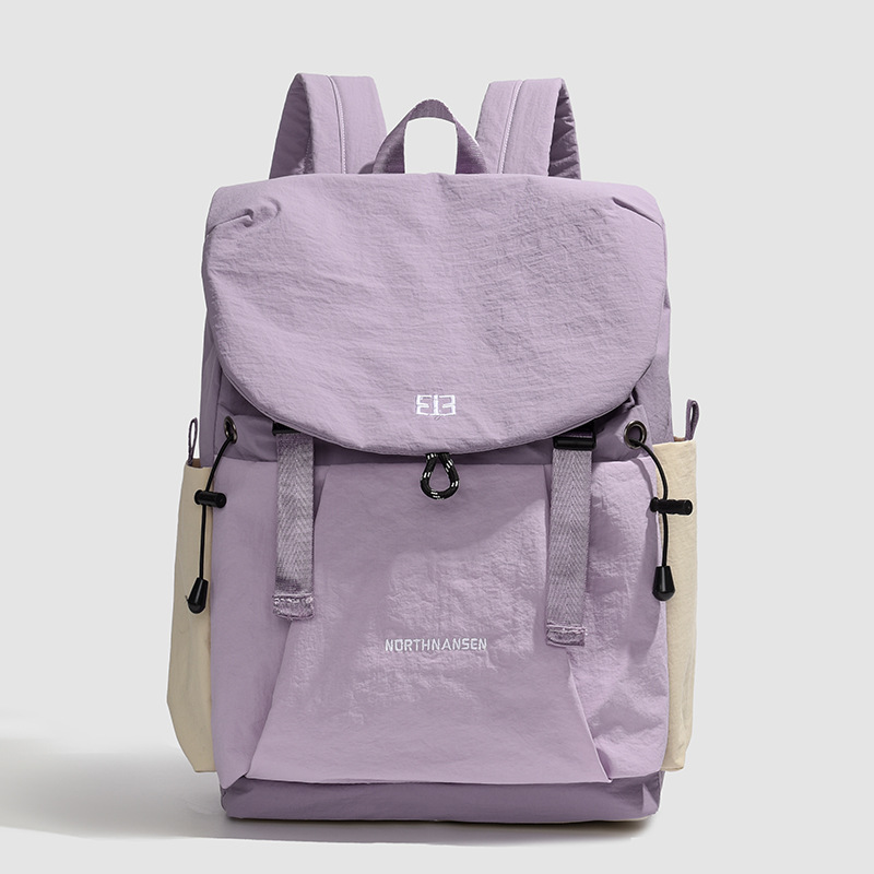 悅生活--GoTrip微旅行 輕盈撞色雙肩背包A款