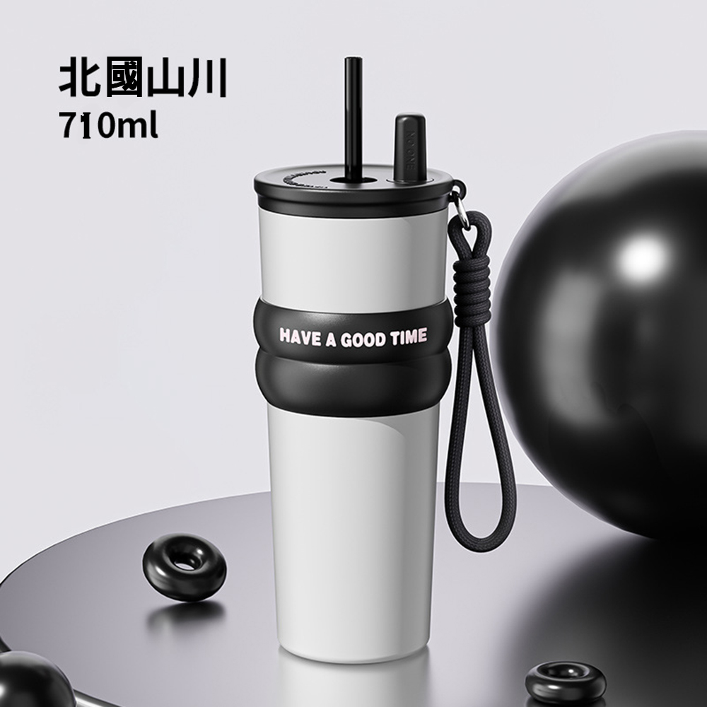 悅生活--Best buy 316多巴胺系酷冷款保溫杯710ml