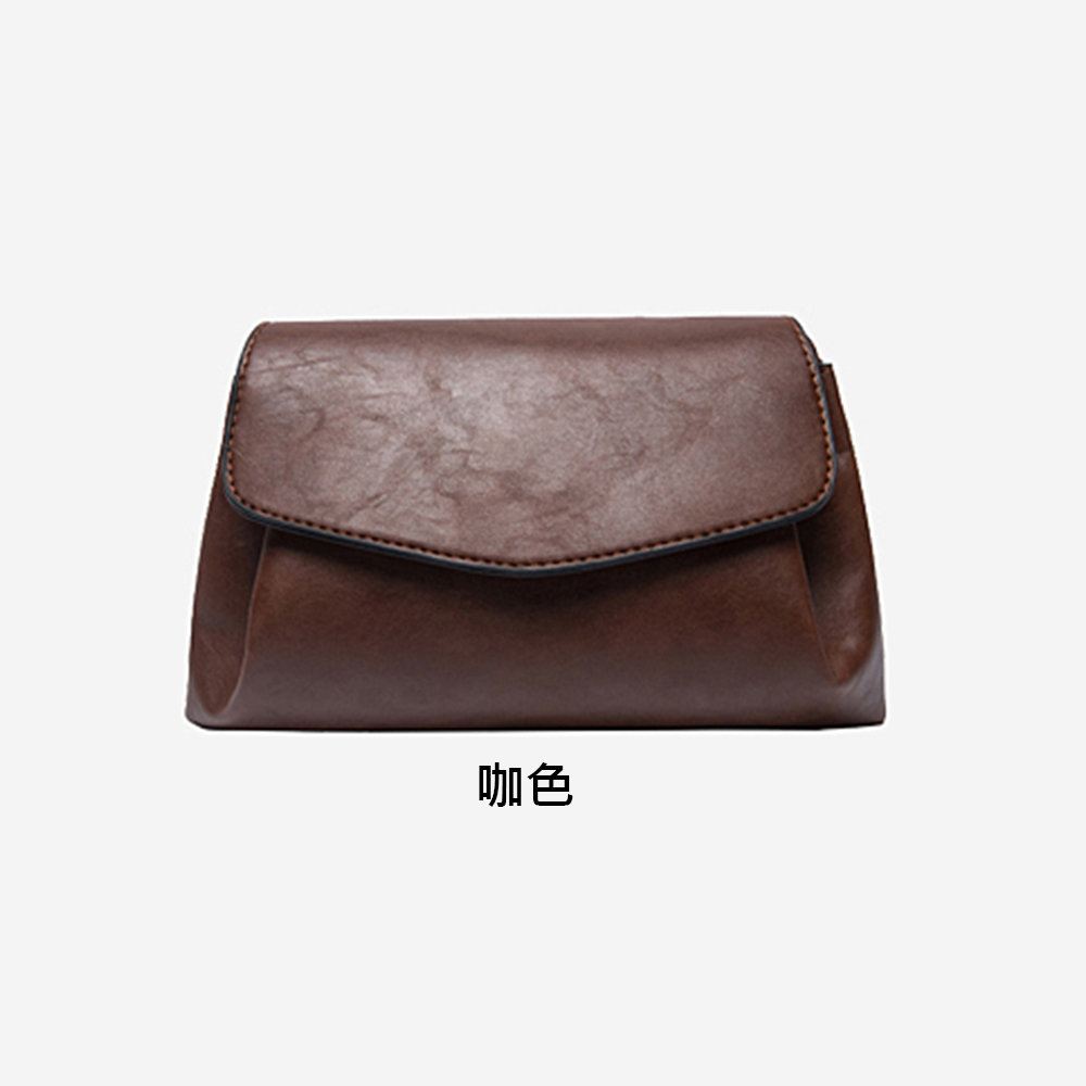 Muzi&Kai 法國專櫃款皮質簡約單肩包