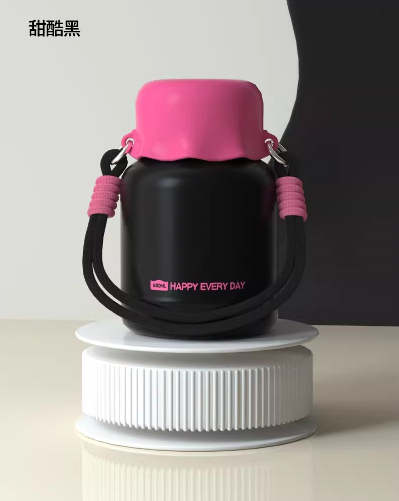 悅生活--Best buy 美型荷葉316不鏽鋼燜燒罐(680ml) 