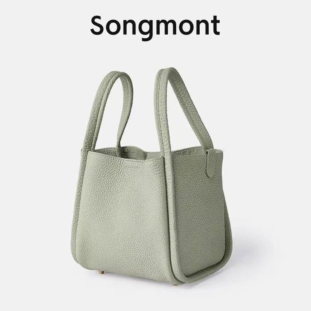 山下有松Songmont 皮質大容量手提／斜揹女包