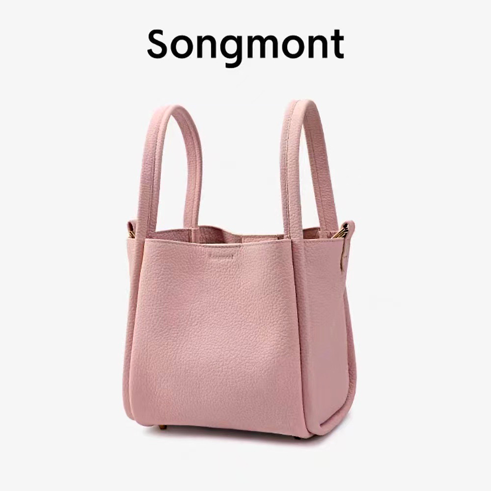山下有松Songmont 皮質大容量手提／斜揹女包