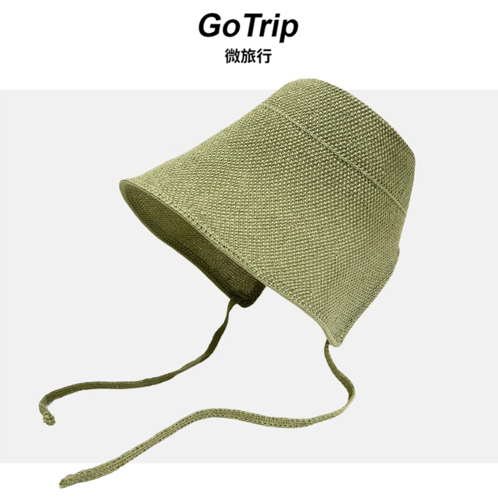 悅生活--GoTrip微旅行 天然亞麻無死角遮陽帽