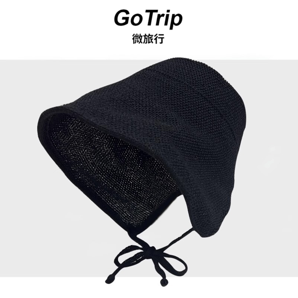悅生活--GoTrip微旅行 天然亞麻無死角遮陽帽