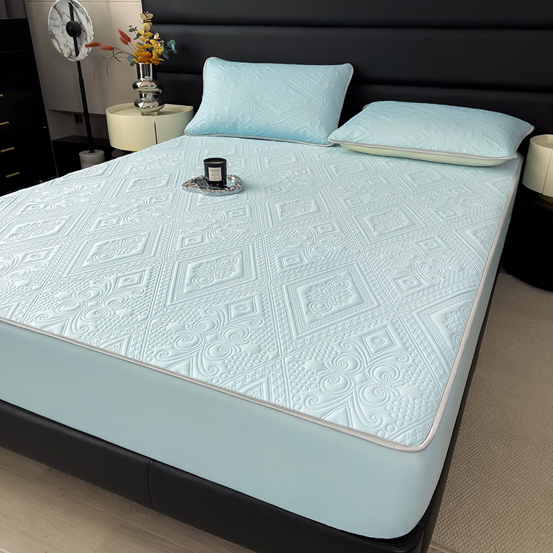 悅生活--Best buy 皇家壓紋可機洗床包款涼墊