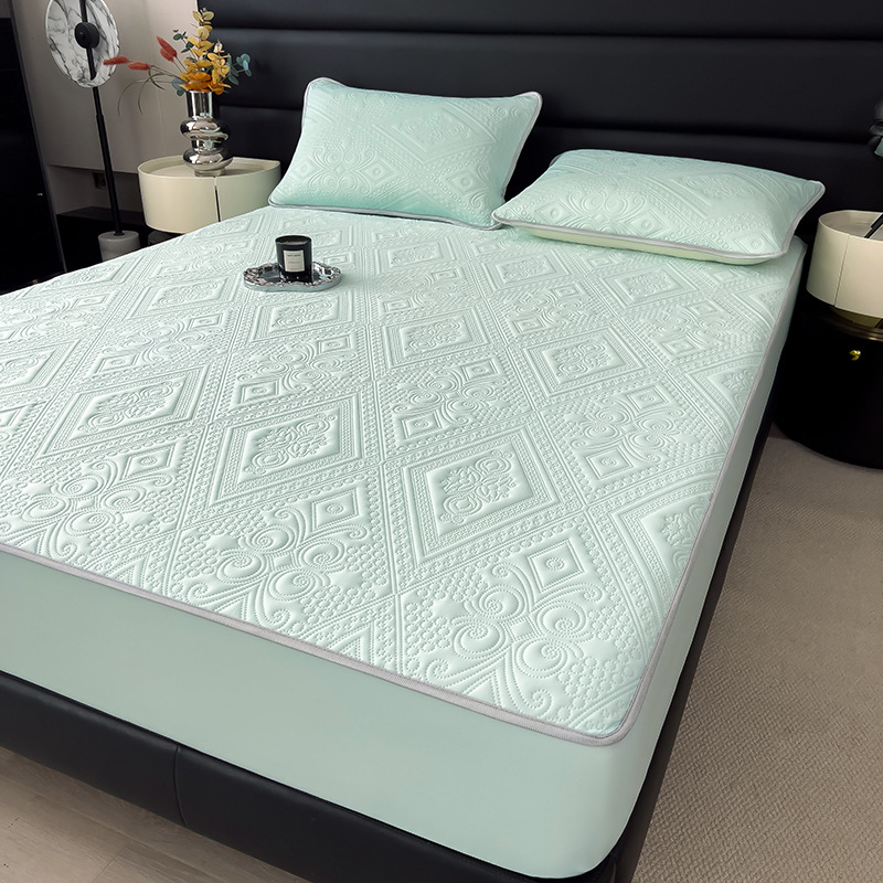 悅生活--Best buy 皇家壓紋可機洗床包款涼墊