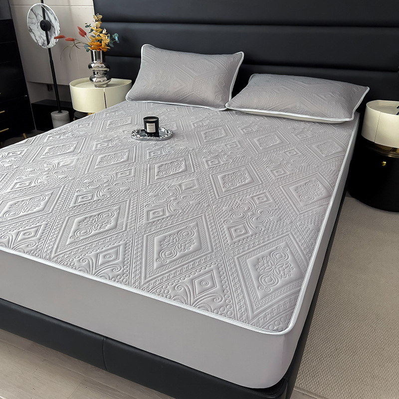 悅生活--Best buy 皇家壓紋可機洗床包款涼墊