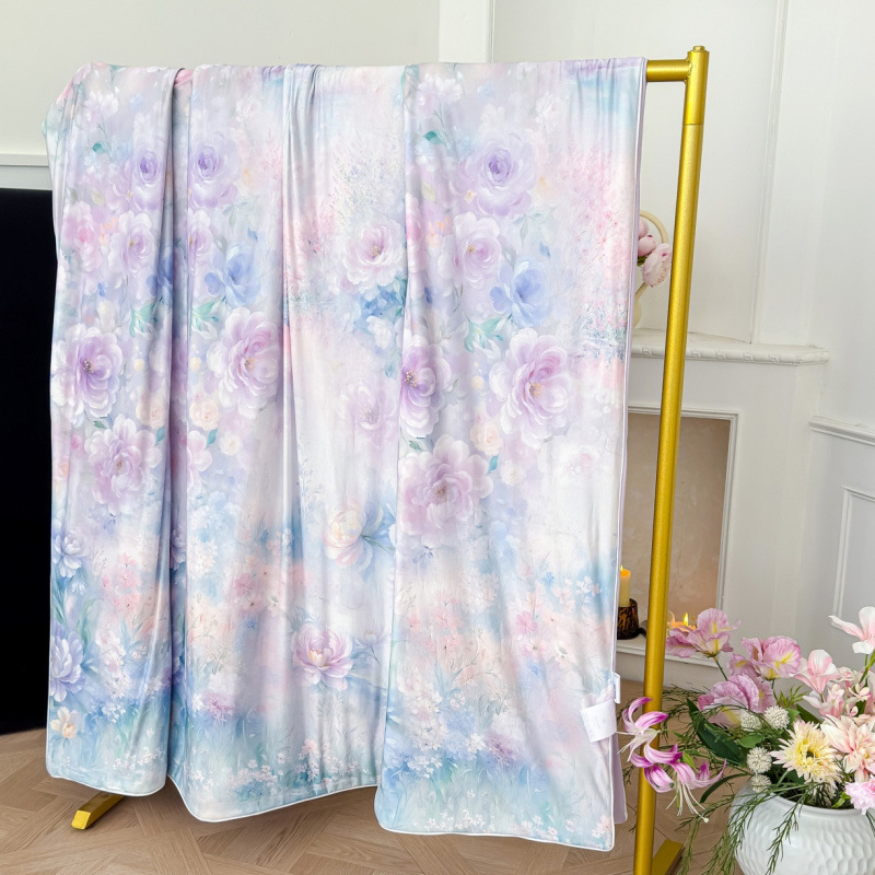 悅生活—Best buy 晨露涼感絲春秋被B款