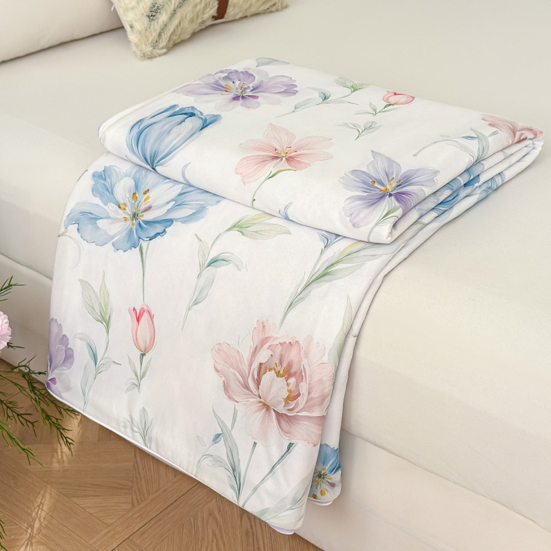 悅生活—Best buy 晨露涼感絲春秋被B款