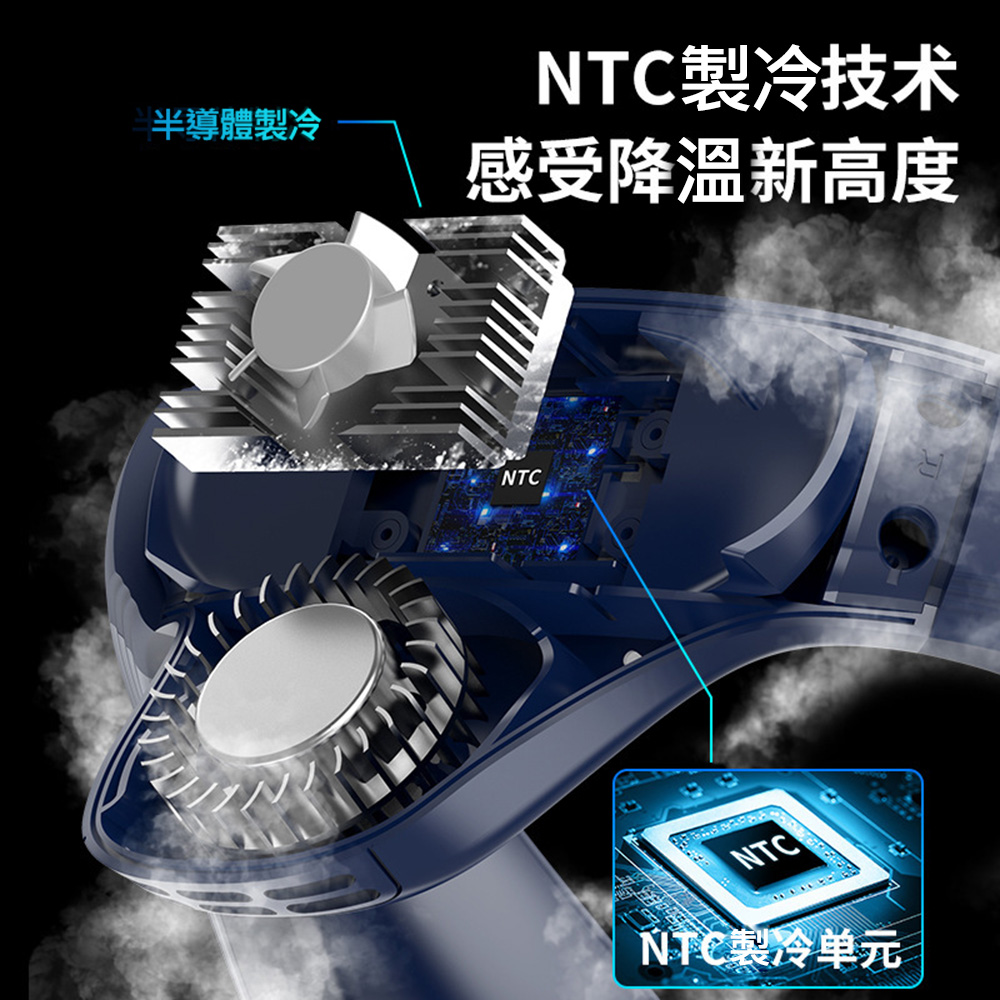 悅生活--GoTrip 獨家三面吹長效行動冷氣掛脖空調(Thanko最新款)