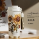 悅生活--Best buy 316花園風手提保溫杯520ml B款