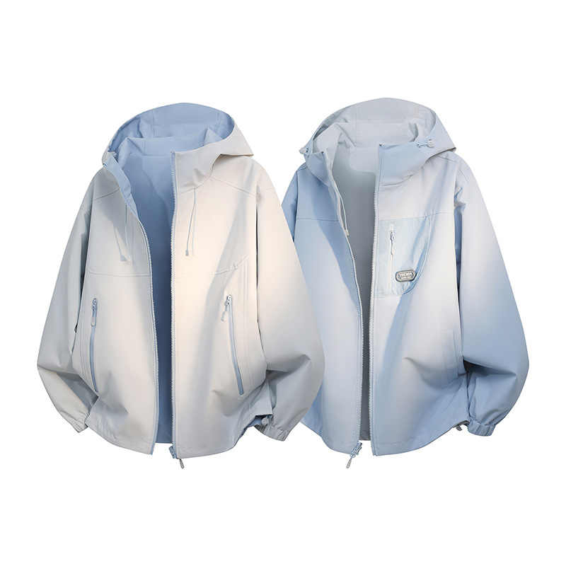 悅生活--GoTrip微旅行 春秋款六合一雙面穿沖鋒夾克