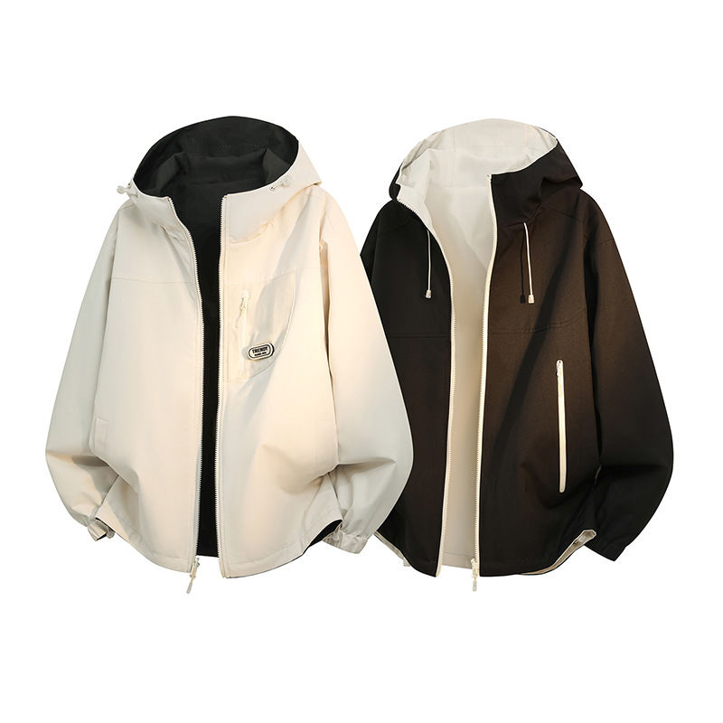 悅生活--GoTrip微旅行 春秋款六合一雙面穿沖鋒夾克