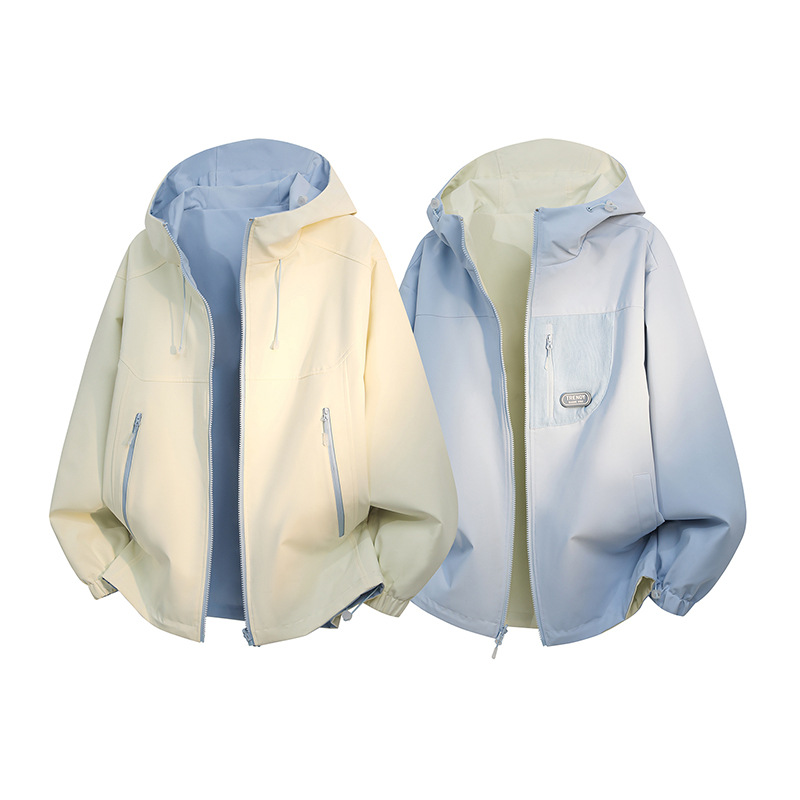 悅生活--GoTrip微旅行 春秋款六合一雙面穿沖鋒夾克