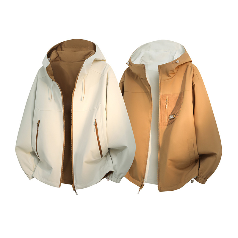 悅生活--GoTrip微旅行 春秋款六合一雙面穿沖鋒夾克