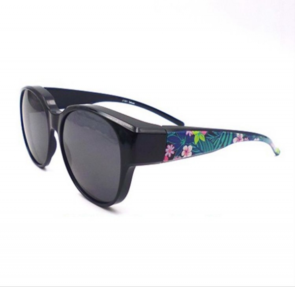 悅生活--Eyeful花漾款兩用偏光太陽眼鏡 (套鏡款+雨天專用款)