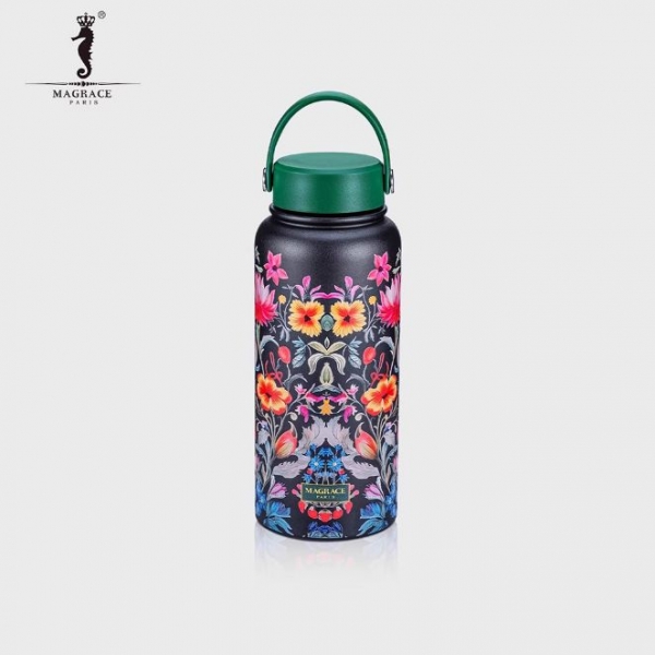 法國MAGRACE 304繽紛巴黎香頌保溫杯1000ml