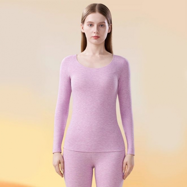 MICOACH 保暖雙后山羊毛天蠶絲德絨女款衛生衣 