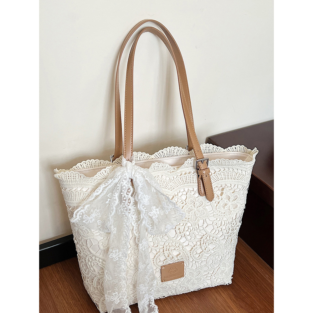 MICOACH 森林系蕾絲鏤空單肩包