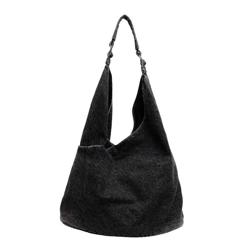 MICOACH 鬆弛隨性單肩牛仔包