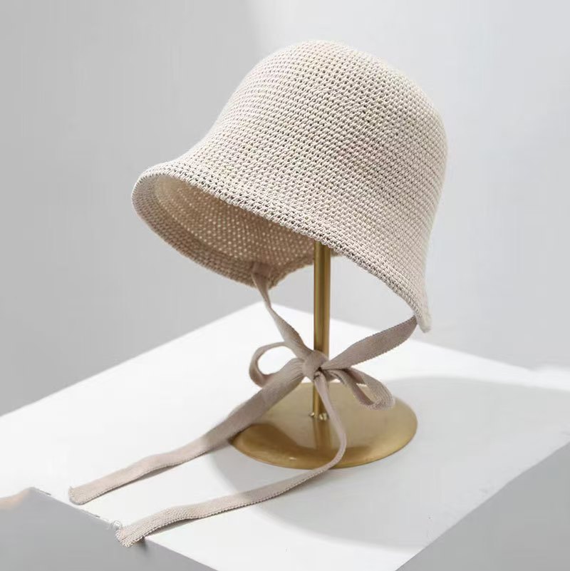 MICOACH 英國仕女風針織氛圍感帽