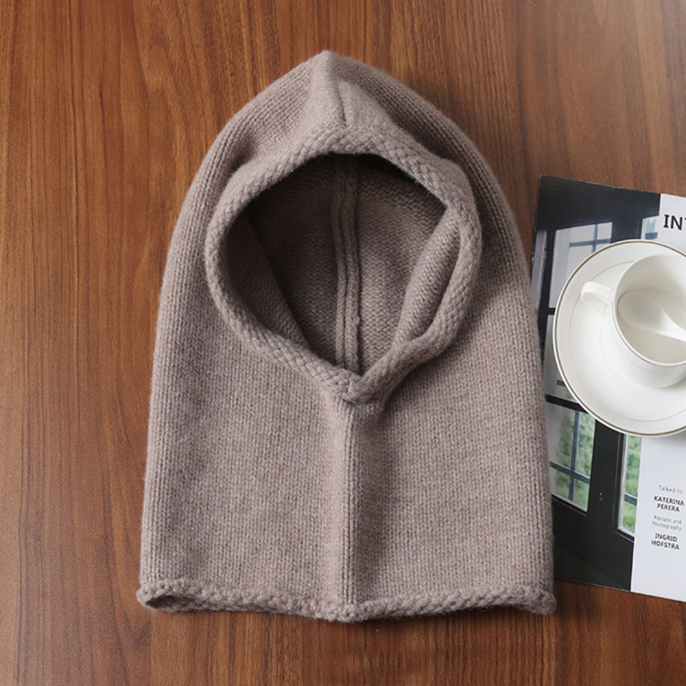 MICOACH 100%純羊毛軟黃金加厚巴拉克拉法帽