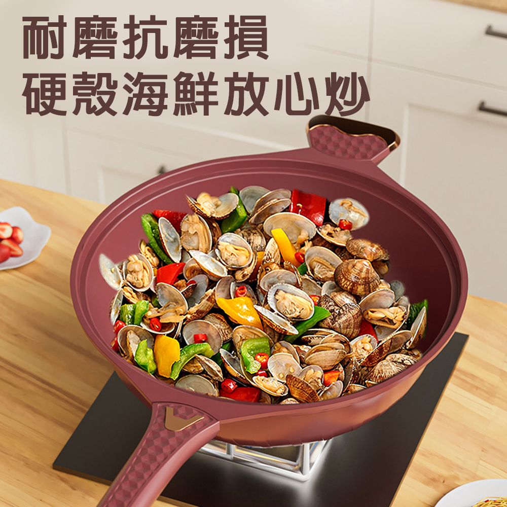 悅生活-Best buy 紫陶砂養生蒸煮多用途炒鍋(含洩壓功能)