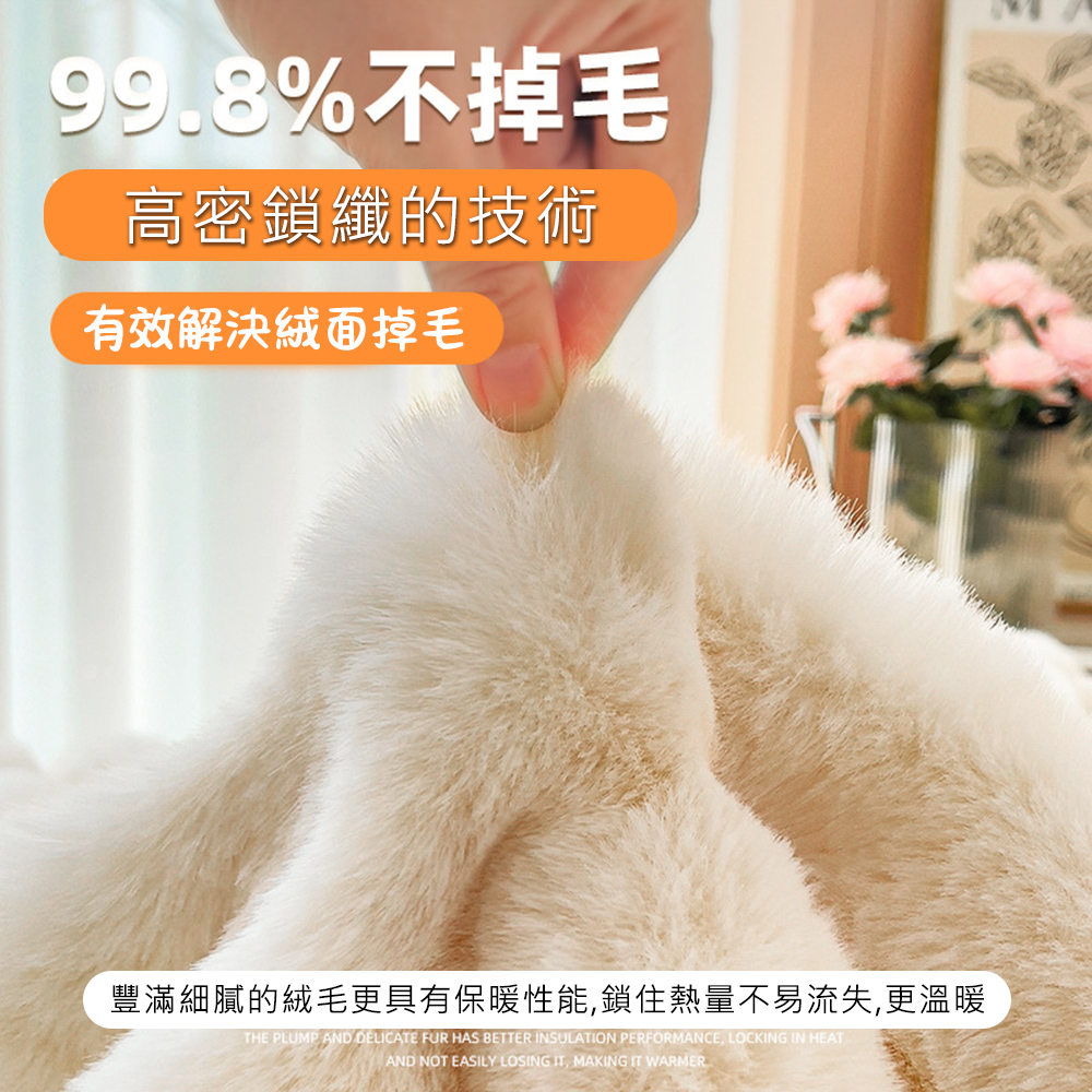 悅生活--Best buy 極地高密度科技兔絨蓋毯