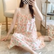 悅生活--Best buy 少女系無袖防凸點冰絲睡裙